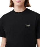 LACOSTE U T-shirt in cotone nero