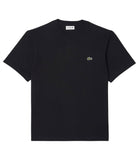 LACOSTE U T-shirt in cotone nero
