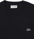 LACOSTE U T-shirt in cotone nero