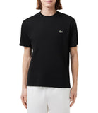 LACOSTE U T-shirt in cotone nero