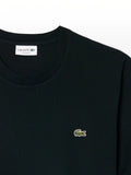 LACOSTE T-shirt basic logo coccodrillo VERDE SCURO