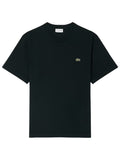 LACOSTE T-shirt basic logo coccodrillo VERDE SCURO