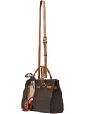 LIU JO ACC1 Borsa squadrata logata beige