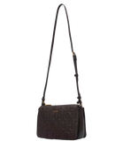 LIU JO ACC1 Borsetta tracollina loghi small MARRONE SCURO