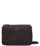 LIU JO ACC1 Borsetta tracollina loghi small MARRONE SCURO