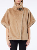 LIU JO BLACK Cappa in pelliccia beige