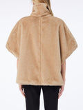 LIU JO BLACK Cappa in pelliccia beige