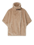LIU JO BLACK Cappa in pelliccia beige