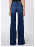 LIU JO BLUE DENIM Jeans wide leg blu