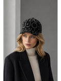 LIU JO SOFT ACC1 Cappello baseball logo allover nero