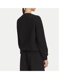 LIU JO SPORT Felpa girocollo basic nero