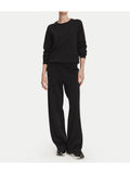 LIU JO SPORT Felpa girocollo basic nero