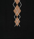 LIU JO WHITE Gilet con rombi nero