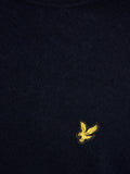 LYLE & SCOTT U Pullover cotton merino BLU SCURO