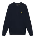 LYLE & SCOTT U Pullover cotton merino BLU SCURO