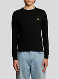 LYLE & SCOTT U Pullover cotton merino nero