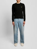 LYLE & SCOTT U Pullover cotton merino nero