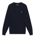 LYLE & SCOTT U Pullover cotton merino nero