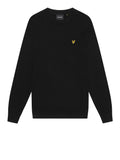 LYLE & SCOTT U Pullover cotton merino nero