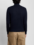 LYLE & SCOTT U Pullover mezza zip BLU SCURO