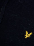 LYLE & SCOTT U Pullover mezza zip BLU SCURO