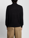 LYLE & SCOTT U Pullover mezza zip nero