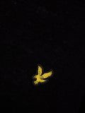 LYLE & SCOTT U Pullover mezza zip nero
