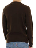 LYLE & SCOTT U Maglioncino girocollo in misto lana d'agnello marrone