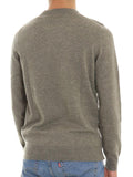 LYLE & SCOTT U Maglioncino girocollo in misto lana d'agnello kaki