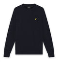 LYLE & SCOTT U Maglioncino girocollo lambswool blend BLU SCURO