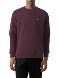 LYLE & SCOTT U Felpa girocollo BORGOGNA
