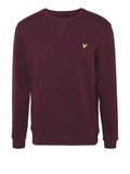 LYLE & SCOTT U Felpa girocollo BORGOGNA