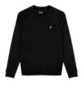 LYLE & SCOTT U Felpa girocollo nero
