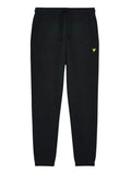 LYLE & SCOTT U Pantalone della tuta slim nero