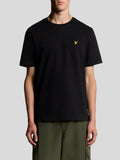 LYLE & SCOTT U T-shirt manica corta Plain basic logo nero