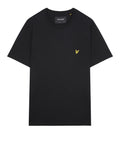 LYLE & SCOTT U T-shirt manica corta Plain basic logo nero