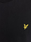 LYLE & SCOTT U T-shirt manica lunga basic logo nero