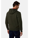 NORTH SAILS U Felpa zip e cappuccio con logo verde
