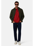 NORTH SAILS U Felpa zip e cappuccio con logo verde
