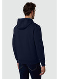 NORTH SAILS U Felpa zip e cappuccio con logo NAVY