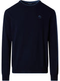 NORTH SAILS U Maglioncino girocollo con dettaglio contrasto NAVY