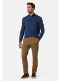 NORTH SAILS U Lupo mezza zip dettaglio in contrasto BLU CINA