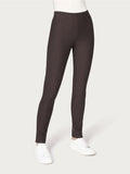 RAGNO D Pantaloni a sigaretta CIOCCOLATO