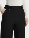 RAGNO D Pantaloni palazzo nero
