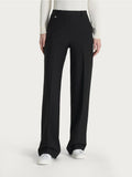 RAGNO D Pantaloni palazzo nero