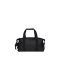 RAINS D Borsa hilo weekend bag small nero