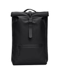 RAINS U Zaino rolltop nero