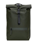 RAINS U Zaino rolltop verde