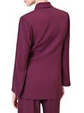 RINASCIMENTO Giacca con chiusura fiocco da completo BORDEAUX