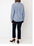 TIFFOSI Camicia a righe Nancy NAVY